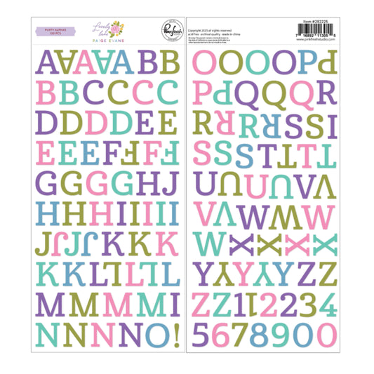 Pinkfresh Studio - Lovely Lane by Paige Evans - Puffy Alphas