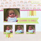Scrappyroo Perfect Page Kit -  Learning to Smile (Girl)