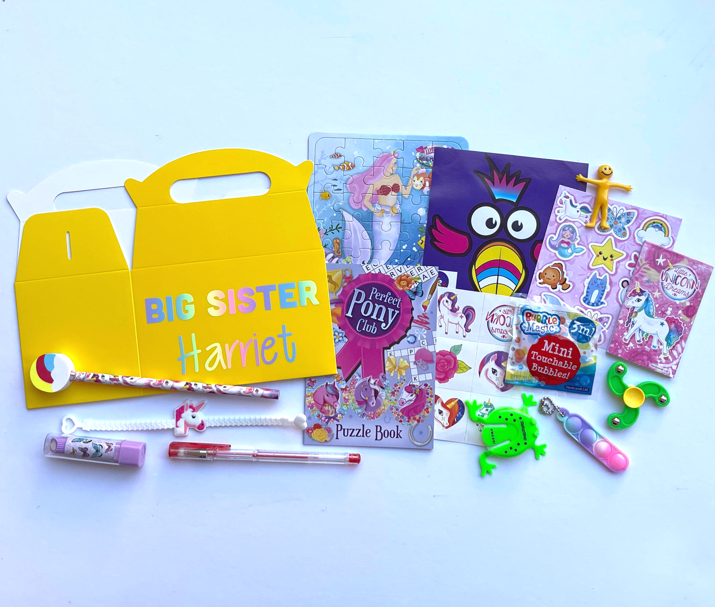 Big Sister Gift Box - Personalised with Contents