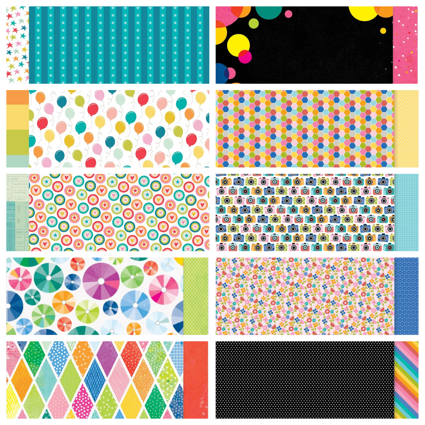 Scrappyroo Monthly Kit - Parade of Colour