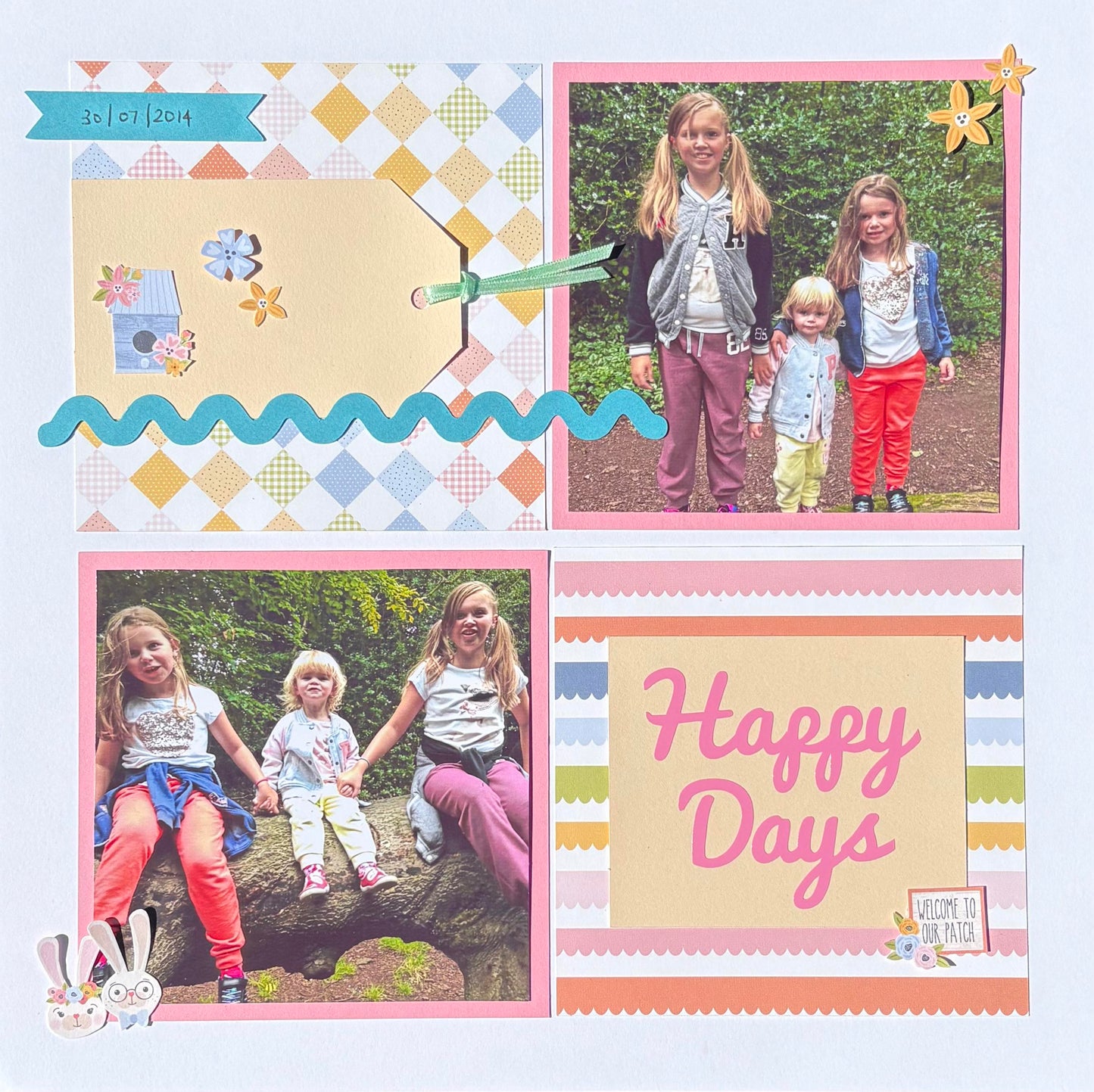 Scrappyroo Perfect Page Kit - Happy Days