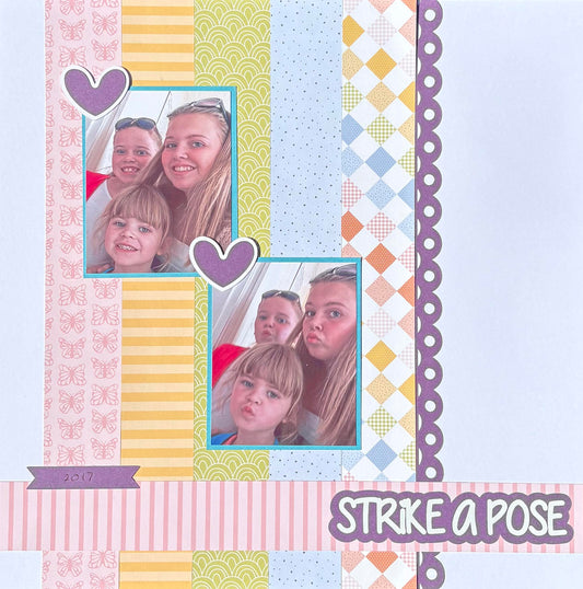 Scrappyroo Perfect Page Kit - Strike A Pose