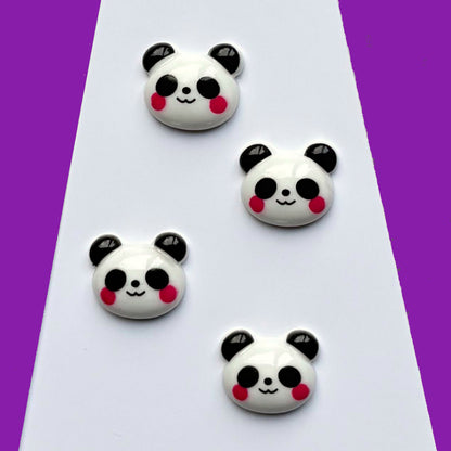 Flatback Pands Embellishments - Set of 4 - Scrapbooking & Card Making Accents