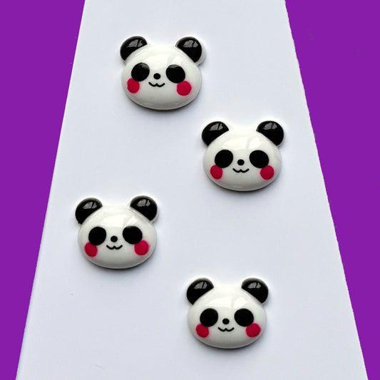 Flatback Pands Embellishments - Set of 4 - Scrapbooking & Card Making Accents