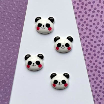 Flatback Pands Embellishments - Set of 4 - Scrapbooking & Card Making Accents