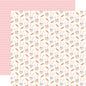 Echo Park - Bunnies & Baskets - Easter Bunnies - 12" x 12" Scrapbook Paperr