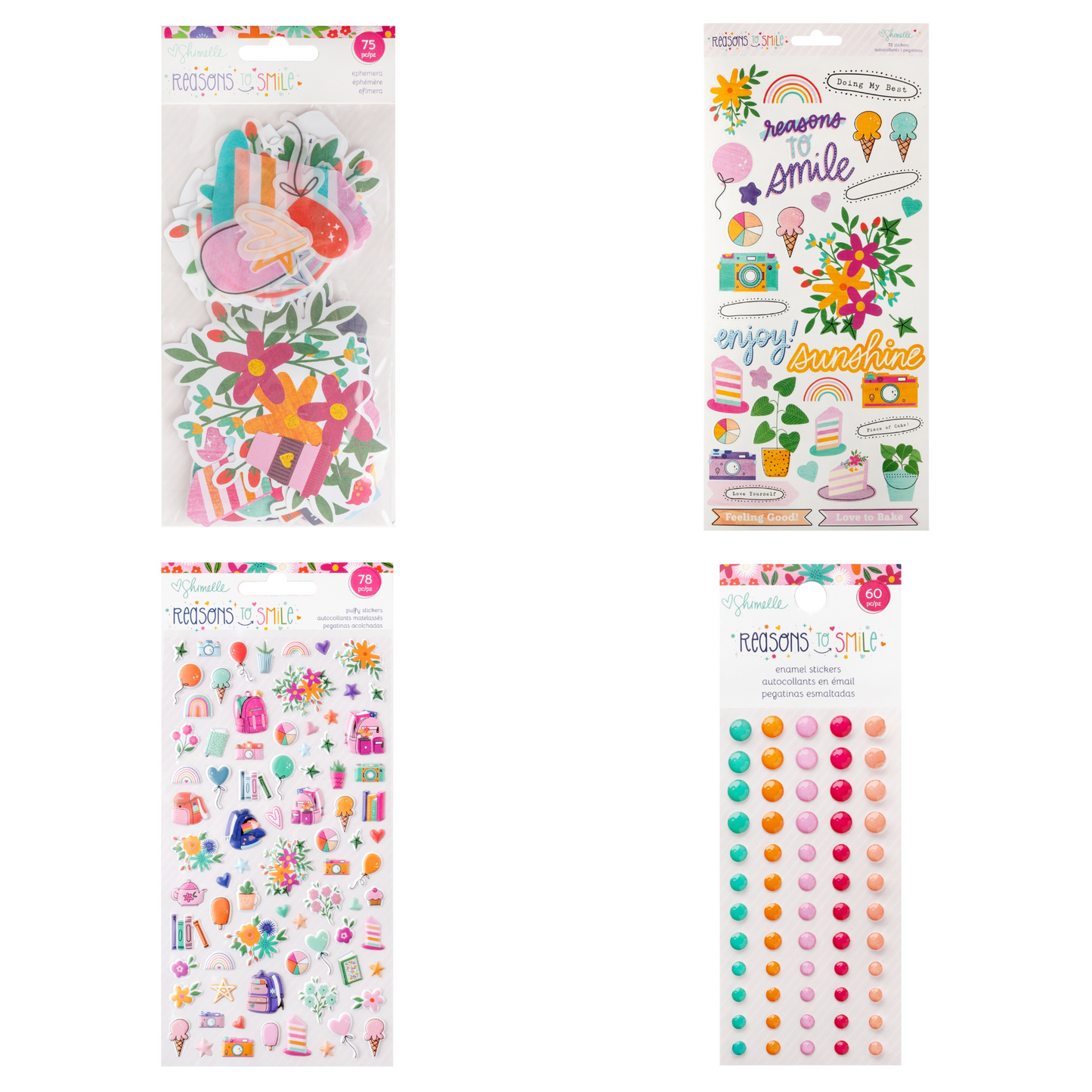 Shimelle - Reasons to Smile - Scrapbooking Kit