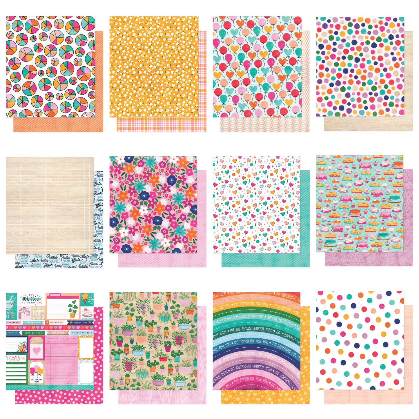 Shimelle - Reasons to Smile - Scrapbook Papers