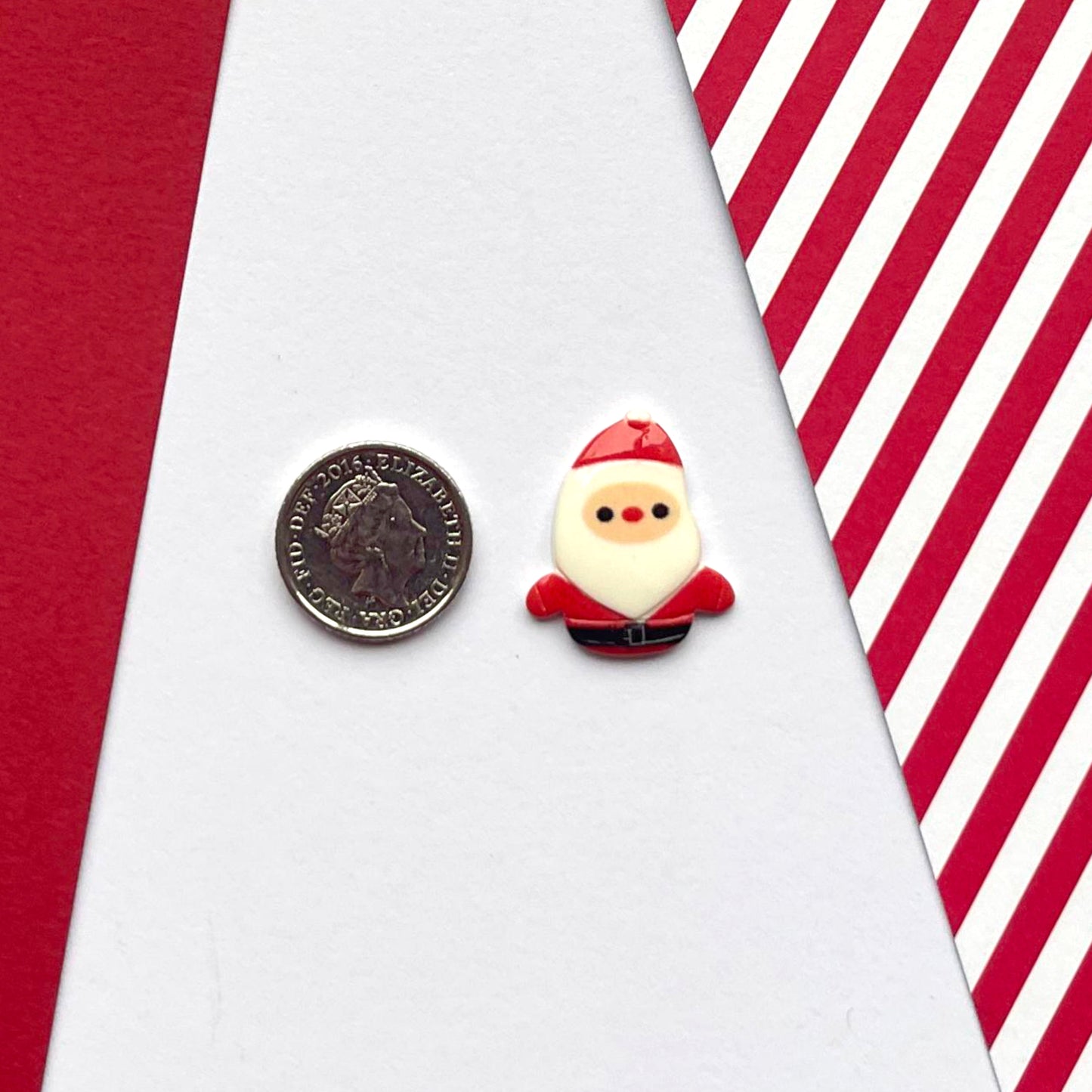 Scrappyroo Embellishments - Mini Santas