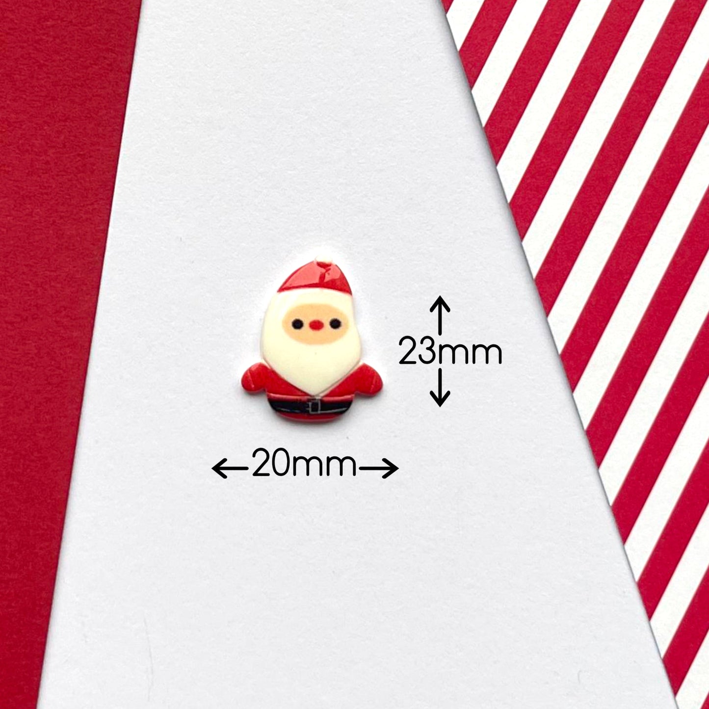 Scrappyroo Embellishments - Mini Santas