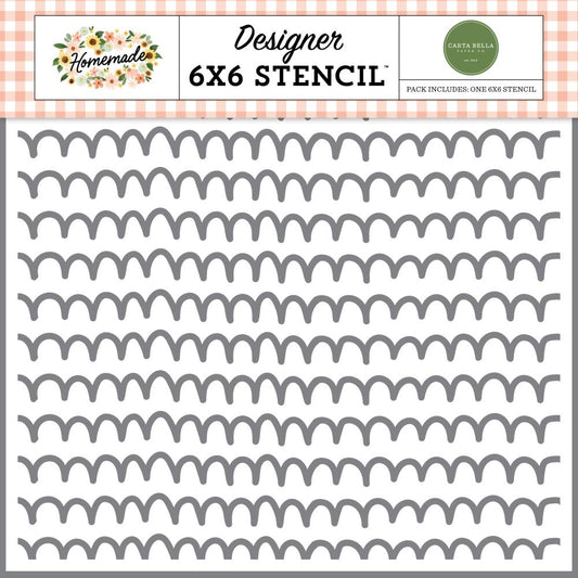 Carta Bella - Homemade - 6x6 Designer Stencil
