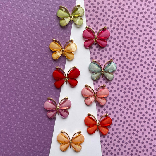 Scrappyroo Embellishments - Beautiful Butterflies