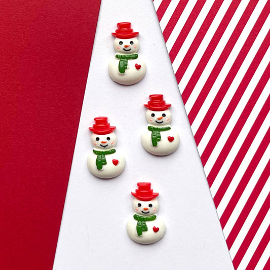Scrappyroo Embellishments - Cute Snowmen
