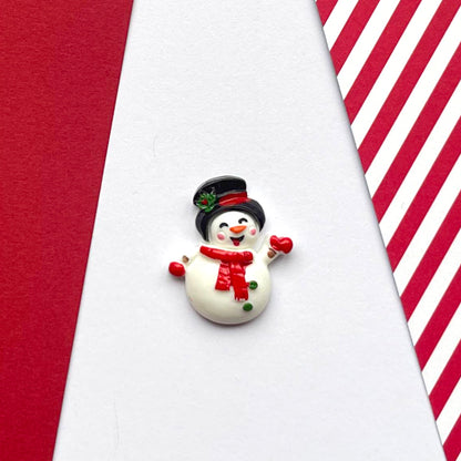 Scrappyroo Embellishments - Happy Snowmen