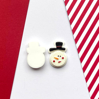 Scrappyroo Embellishments - Snowman Heads