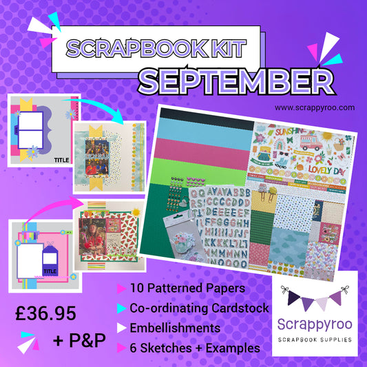 Scrappyroo Monthly Kit - September 2024