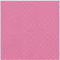 Bazzill Basics - 12x12 Dotted Swiss Cardstock - Ballet - Scrappyroo