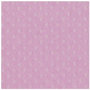 Bazzill Basics - 12x12 Dotted Swiss Cardstock - Berry Pretty - Scrappyroo