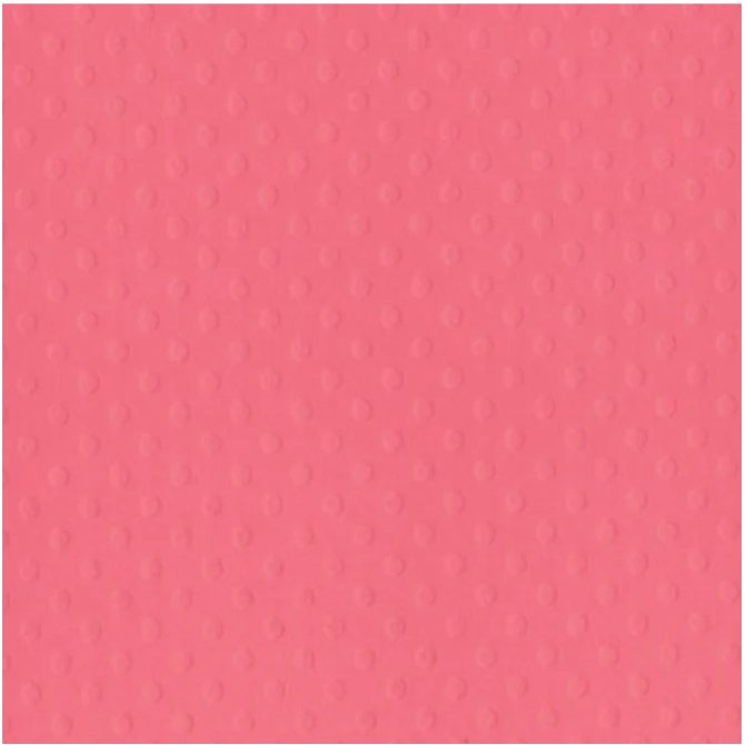 Bazzill Basics - 12x12 Dotted Swiss Cardstock - Coral Reef - Scrappyroo