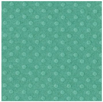 Bazzill Basics - 12x12 Dotted Swiss Cardstock - Mermaid - Scrappyroo