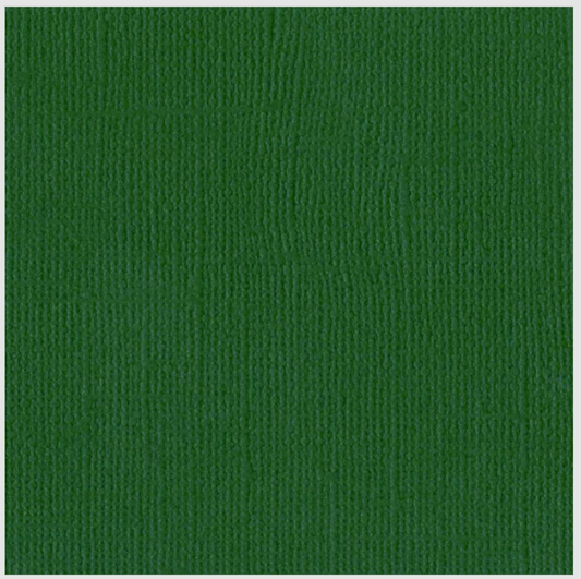 Bazzill Basics - 12x12 Textured Cardstock - Bazzill Green