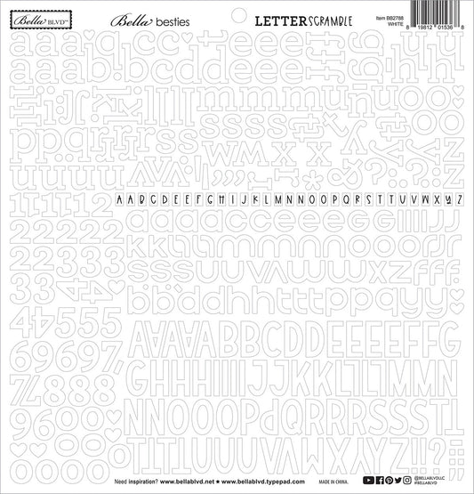 Bella Block Letters Thickers and Alphabets – Scrappyroo