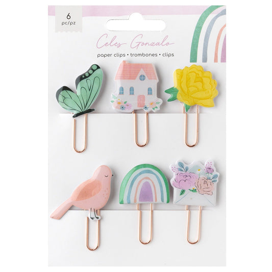 Celes Gonzalo - Rainbow Avenue - Paper Clips - Scrappyroo