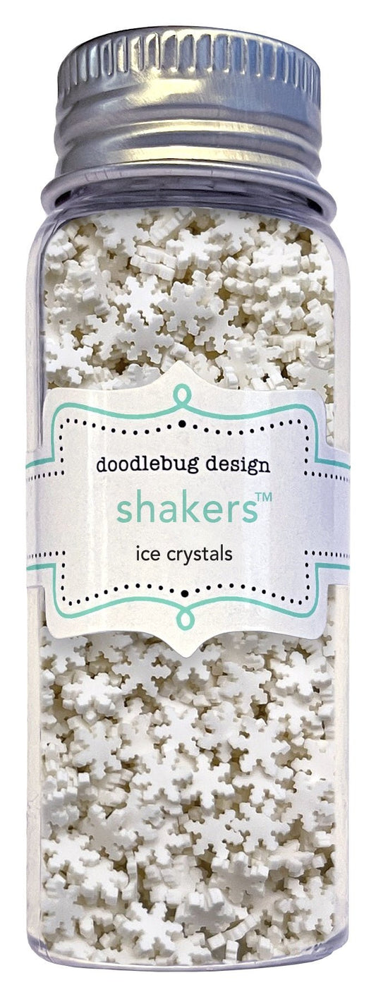 Doodlebug Design - Shakers - Ice Crystals - Scrappyroo