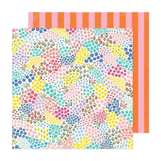 Paige Evans - Adventurous - Paper 7 - 12" x 12" Scrapbook Paper - Scrappyroo