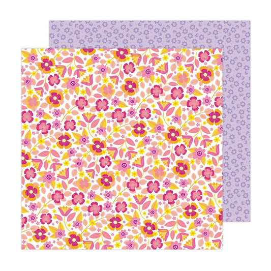 Paige Evans - Splendid - Paper 4 - 12" x 12" Scrapbook Paper - Scrappyroo